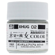 Mr Hobby (Gunze) XHUG02 Aqueous Gundam Color Witch from Mercury Aerial White Acylic Paint 10ml
