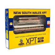 Gopher Models N Scale New South Wales XPT 3pc Set State Rail Authority Candy Livery
