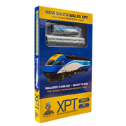 Gopher Models N Scale New South Wales XPT 7pc Set Trainlink Blue No Logo Livery 2009/2011