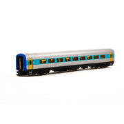 Gopher Models N Scale New South Wales XPT XF Passenger Car Blue Livery