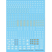 G-Rework CAU-01 Premium Decal for Caution White & Yellow No.01