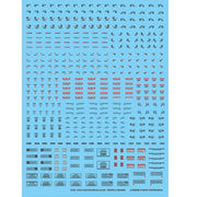 G-Rework CAU-03 Premium Decal for Caution Gray & Red No.03