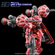 G-Rework CD-H-GQ04 Premium Decal for HG Gquuuuuux Red Gundam