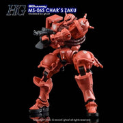 G-Rework CD-H-GQ10 Premium Decal for HG Char's Zaku [GQX]