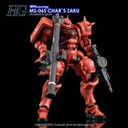 G-Rework CD-H-GQ10 Premium Decal for HG Char's Zaku [GQX]