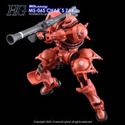 G-Rework CD-H-GQ10 Premium Decal for HG Char's Zaku [GQX]