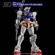 G-Rework CD-H-GQ11 Premium Decal for HG [GQX] Sayla's Light-Type Guncannon