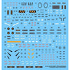 G-Rework CD-H-GQ11 Premium Decal for HG [GQX] Sayla's Light-Type Guncannon