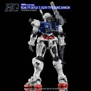 G-Rework CD-H-GQ11 Premium Decal for HG [GQX] Sayla's Light-Type Guncannon