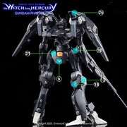 G-Rework CD-H-WM07 Premium Decal for HG Witch From Mercury Gundam Pharact