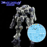 G-Rework CD-H-WM14 Premium Decal for HG Witch From Mercury Zowort