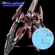 G-Rework CD-H-WM18 Premium Decal for HG Witch From Mercury Lfrith Thorn