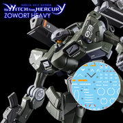 G-Rework CD-H-WM19 Premium Decal for HG Witch From Mercury Aerial. Rebuild