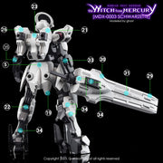 G-Rework CD-H-WM25 Premium Decal for HG Witch From Mercury Schwarzette