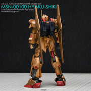 G-Rework CD-H200 Premium Decal for HG Hyaku-Shiki (Revive Ver.)