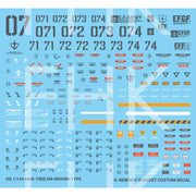G-Rework CD-H202 Premium Decal for HG 07 Team Ground Type RGm-79G