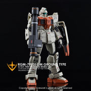 G-Rework CD-H202 Premium Decal for HG 07 Team Ground Type RGm-79G