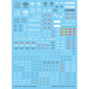 G-Rework CD-H203 Premium Decal for HG Zeta Gundam G.E.P
