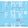 G-Rework CD-H208 Premium Decal for HG Rx-79 Bd-02 Blue Destiny
