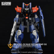 G-Rework CD-H208 Premium Decal for HG Rx-79 Bd-02 Blue Destiny