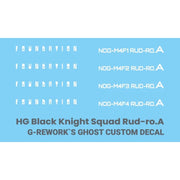 G-Rework CD-H247 Premium Decal for HG Seed B.K.S Rud-Ro ( Series Selectable )