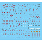 G-Rework CD-H255 Premium Decal for HG Rfv Rx-78Ge Gundam Ex