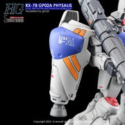 G-Rework CD-H66 Premium Decal for HG Rx-78 Gp02A Physalis