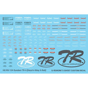 G-Rework CD-HL-124-HR Premium Decal for HG A.O.Z Rx-124 Gundam Tr-6 [Haze'N-Thley II-Rah]