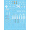 G-Rework CD-HL-BZ154 Premium Decal for HG Bazam Re.Boot Ver.(Arz-154/Rms-154 Full Set)