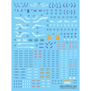 G-Rework CD-HL318 Premium Decal for HG Witch From Mercury Gundam Lfrith Jiu