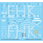 G-Rework CD-HO-01 Premium Decal for HG Origin Ms-06S Jakuii ( Char Aznable)