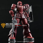 G-Rework CD-HO-13 Premium Decal for HG Origin Ms-05 Jakui ( Char Aznable)