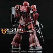 G-Rework CD-HO-13 Premium Decal for HG Origin Ms-05 Jakui ( Char Aznable)