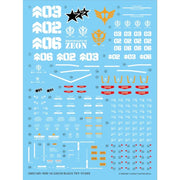 G-Rework CD-M103 Premium Decal for MG Black Try Stars Jaku 2.0