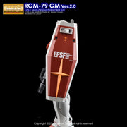 G-Rework CD-M118 Premium Decal for MG GM Ver2.0