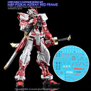 G-Rework CD-M130 Premium Decal for MG Astray Red Frame Kai