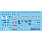 G-Rework CD-M172 Premium Decal for MG Gundam RX78-2 Ver 3.0