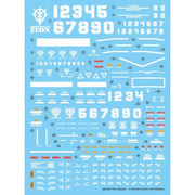G-Rework CD-M97 Premium Decal for MG Zaku2 2.0 (Decal V2.0)