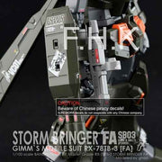 G-Rework CD-ML-STFA Premium Decal for MG Stormbringer FA