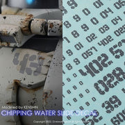 G-Rework CP-CU-01-G Premium Decal for Chipping Decal Custom 01 Gray