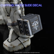 G-Rework CP-EF-01-G Premium Decal for Chipping Decal EFF 01 Gray