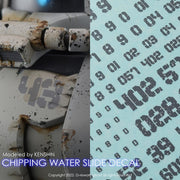 G-Rework CP-N-01-G Premium Decal for Chipping Decal Number 01 Gray