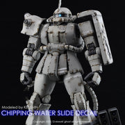 G-Rework CP-N-01-G Premium Decal for Chipping Decal Number 01 Gray