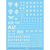 G-Rework CP-Z-01-W Premium Decal for Chipping Decal Zeon 01 White