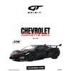 GT-Spirit 1/18 Chevrolet Corvette ZR1X Black 2025