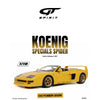 GT-Spirit 1/18 Koenig Specials Spider Giallo Modena 1987