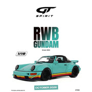 GT-Spirit 1/18 RWB Gundam Green 2024