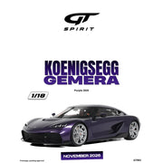 GT-Spirit 1/18 Koenigsegg Gemera Purple 2020