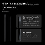 Gunprimer GV-AP-3P Gravity Applicator Set