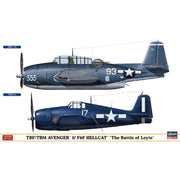 Hasegawa 1/72 TBF/TBM Avenger & F6F Hellcat The Battle of Leyte